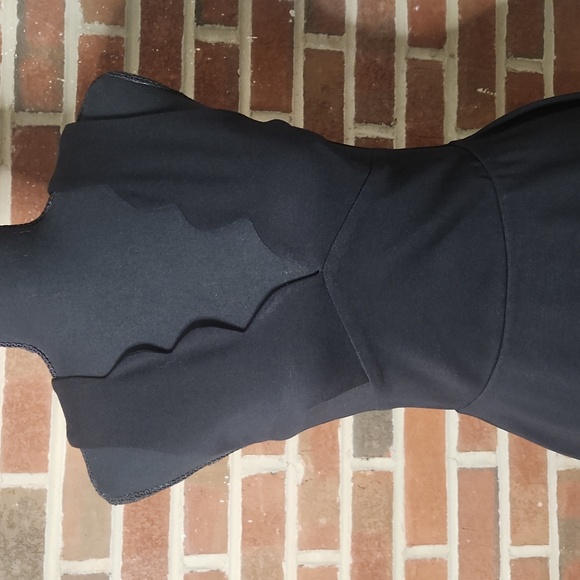 love... ady a-line black dress,  size medium - Picture 2 of 4